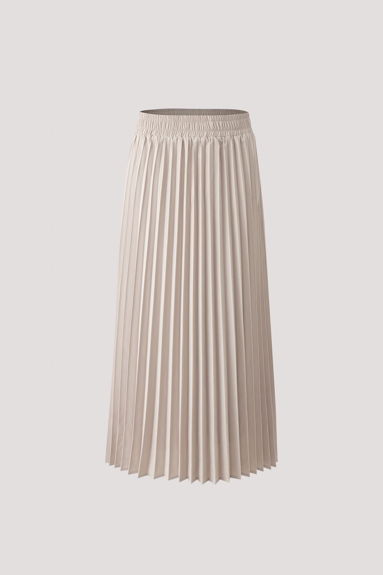 Pleated Midi Skirt